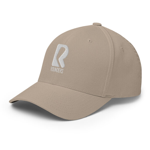 Khaki Cap / White Embroidery