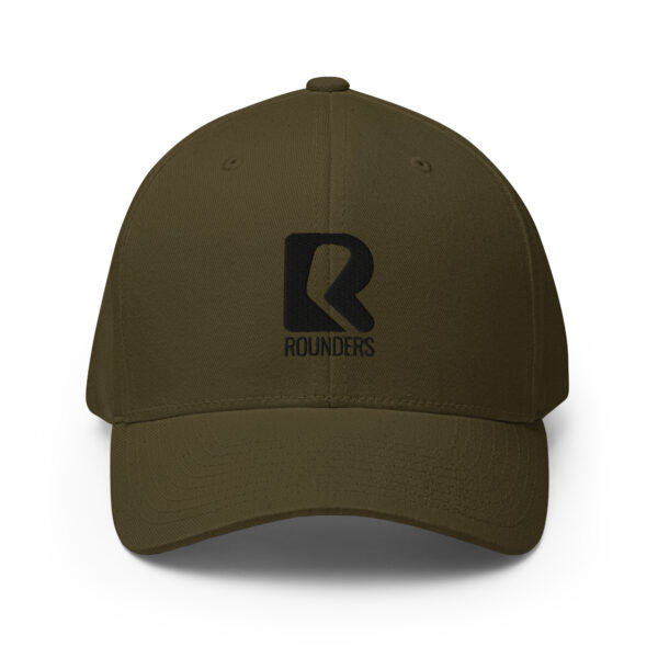 Rounders Golf Cap Fitted - Black Thread - logo, est. 2000 - Image 10