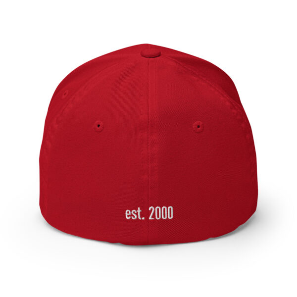 Red Cap / White Embroidery