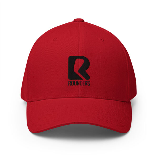 Rounders Golf Cap Fitted - Black Thread - logo, est. 2000 - Image 13