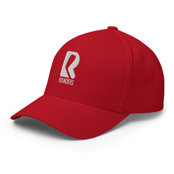 Red Cap / White Embroidery