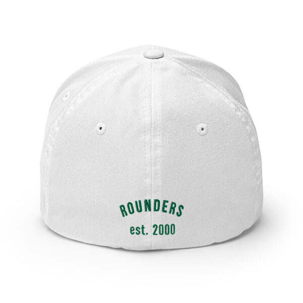 CecB – One More – Rounders Custom Fitted – White Cap – Green – White Outline - Image 2